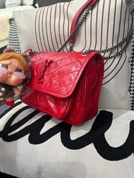 Ysl Niki baby bag  100%Authentic,98%new 💜尖沙咀中港城門市