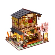 DIY self-assembled model house - Gibbon Sushi M2011