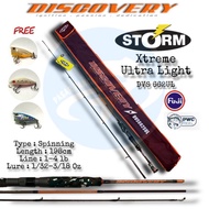 STORM DISCOVERY DVS662SUL,DVS662M.spinning Baitcasting rod