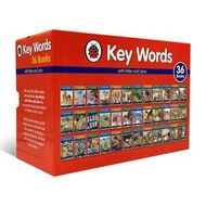 BR Peter and Jane Ladybird Key Words for 0 to 8 Age Children English Reading Book with Audio (36 boo