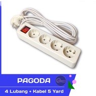 PAGODA 4-HoleStop Kontak + 1.5 Yard Cable, 3 Yards & 5 Yards