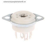 # exten # 1PCS 6AQ5 EAA91 6J1 6J2 6X4 6Z4 Tube Socket Gold-plated Socket For 7Pin B7G Vaccum Tube Am