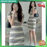 Bsju Drees Simple Minimalist Clothes Dreea Women Imported Baju Derss Viral Dress Luxury Christmas Pa