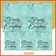FAMILY T-shirt for Men and Women and kids Mall Quality M224-06