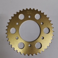 RKM Y15ZR FZ150 RS150 415 40T 41T Sprocket STEEL GOLD Depan Belakang Spoket
