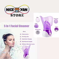 Nice Yan Store Personal Sinus Steam Inhaler Face Steamer Portable Inhalation Vaporizer /Easy to Use 