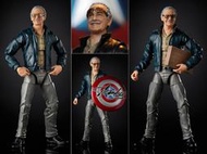 現貨 代理版 全新未拆 marvel 美國隊長 簽名 盾牌 Stan Lee 史丹利 可動 出清