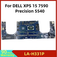 Dell Precision 5540 Xps 15 7590 Laptop Notebook Motherboard I7-9750h Cpu Gtx 1650 T2000 Gpu 100% men