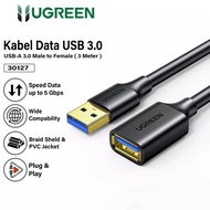 Ugreen 30127 usb hub 3.0 male to female extension cable 3m