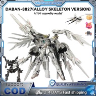 Daban 8827 Alloy skeleton version toy Snow White Flying Wing fix Style 1/100 Assembly toys Model
