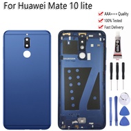 AAA Quality Battery Cover For Huawei Mate 10 lite / Nova 2i Rear Back Battery Door Case Metal Housing Cover