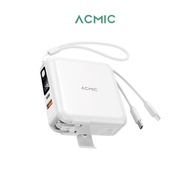 [ใช้โค้ดลด 100.-] ACMIC A15(W1501) พาวเวอร์แบงค์ชาร์จเร็ว ความจุ 15000mAh แถมสายคล้องในกล่อง PD20W P