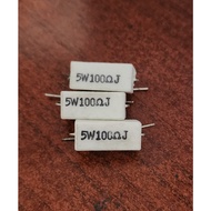 Ceramic Lime Resistor 5W 100Ohm 100 Ohm