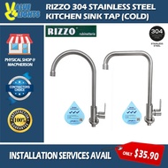Rizzo 304 Stainless Steel Kitchen Sink Tap Cold Water Kitchen Faucet
