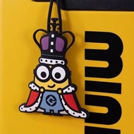 預購 minions 小黃人 行李箱 環球影城 掛牌 國王 卡通 行李牌 公仔 小小兵 掛件 掛飾 吊飾 裝飾