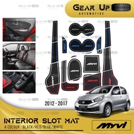[𝗜𝗡𝗧𝗘𝗥𝗜𝗢𝗥 𝗦𝗟𝗢𝗧 𝗠𝗔𝗧] Perodua MYVI Icon Gen 2 SE2 Lagi Best Accessories Accessori Aksesori Kereta Body