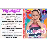DVD MS RACHEL SONGS FOR LITTLES - DVD VIDIO MUSIC KIDS SONGS EDUCATIONAL - DVD CHILDREN'S SONGS - DV
