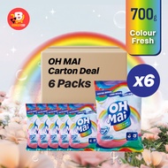 OH MAI Laundry Powder Detergent - Colour Fresh (700g)