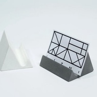 山形 手機支架 名片座 展示卡座 收納擺設 侘寂美學