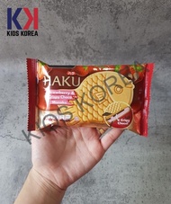 (Nf) Glico Wings Ice Cream Haku Strawberry & Crispy Choco Monaka 100Ml