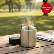 Large-Capacity 800ML/1000ML Stainless Steel Lunch Box | Vacuum Thermal Soup Flask, Compatible with I