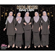 Baju Kurung Cotton (Black)