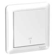 Schneider Electric Affle Plus 1Gang 1Way 32A 250V DP Switch WE (White)