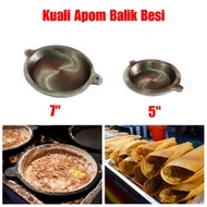 7 INCH AND 5 INCH IRON BACK APOM CAKE MOLD IRON APOM CAKE MOLD APAM CAKE