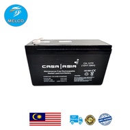 Battery 7.0AH Casa Asia,  Home Alarm / Autogate 12V 7.0AH Battery Rechargeable Sealed Lead Acid