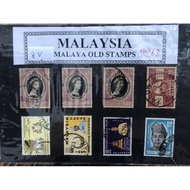 setem lama Malaya 1953-1963year.Malaya old stamps. setem lama Malaysia