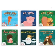 Book (Combo of 6 Books) Sleepy, Who Hides What - For Children 0-6 Years Old