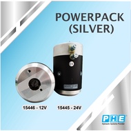 PHE POWERPACK MOTOR (TAIL LIFT) 24V Silver POWERMATICS