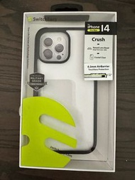 SwitchEasy iPhone 14pro max 黑邊透明底超輕手機殼