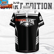 【Free Custom】AMIGO Sublimation Microfiber Jersey T-shirt Design Eagles Jersey Shirt Malaysia Viral J