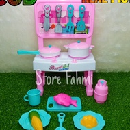 Kitchen TABLE TOYS BATTERY COOKING SET COOKING TOYS GIRLS' TOYS GIRLS' TOYS GIRLS' TOYS