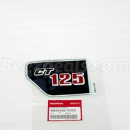 Brown Sticker Mark (CT125) Car 86643-K2E-T00ZB (Genuine Product From The Center) Honda CT125