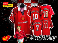 เสื้อฟุตบอล แมนเชสเตอร์ ยูไนเต็ด ปี 1996 ชุดเหย้า Manchester United 1996 Retro Jersey
