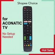 RC-NF06 TV Remote Control, suitable for ACONATIC models: 40HS400AN, 42HS400AN, 43HS400AN, 50US400AN,