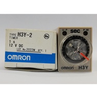OMRON H3Y-2 DC12 1S OMI Timer