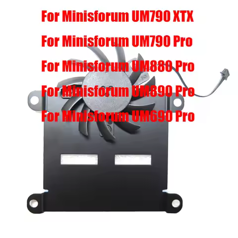 Replacement MINI PC Case Cover Fan For Minisforum UM790 XTX / UM790 Pro / UM880 Pro / UM890 Pro / UM