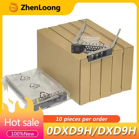 10PCS-Pack NEW 0DXD9H For DELL Server R760 R750 R740 R640 R940 T350 R540 14G/15G/16G 2.5'' SAS SATA 