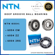 NTN 6004 OPEN / ZZ / 2RS DEEP GROOVE BALL BEARING 100% ORIGINAL MADE IN JAPAN / TAIWAN