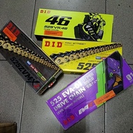 ORIGINAL MOTORCYCLE SPROCKET CHAIN DID JAPAN SIZE 525 :  ZVM-X, VX3, VX2