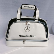 Golf Double Layer Benz Clothing Bag Crystal Waterproof Fabric Unisex Fashion Wear-Resistant Benz Bag