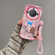 Kuromi Suitable for honor X9D Phone Case Mickey Fashion Men Women x9d honor Tinkerbell Cartoon Cute 