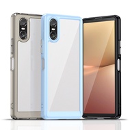 For Sony Xperia 10 VI 1 VI 10 VI 5 VI 1 VI Luxury Silicone Clear Bumper TPU Shockproof Cover Case