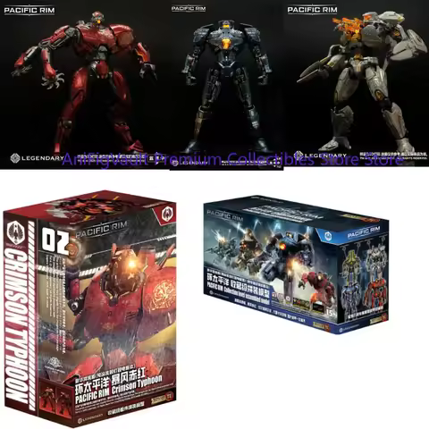 Empire Sky Studio Pacific Rim Gipsy Danger Crimson Typhoon 5-inch 13cm Assembly Action Figures In St