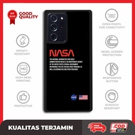 Casing Case Custom Samsung Note 20 10 9 8 7 5 Ultra Plus FE Nasa Black AE2949 Hardcase S5