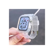 【Ash123】 Integrated Silicone Strap with Case for Watch Fit 4 / Watch Fit 3 Watch Strap for Watch Fit