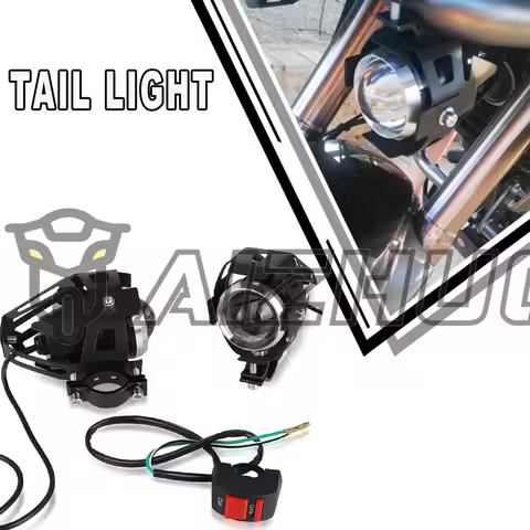 Head Lamp LED Universal Headlight Auxiliary Lamp For YAMAHA Tenere 7 GT T7 FZ16 YBR250 XP530 FZS150 